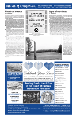 Celebrate Your Love - Chatham County Line