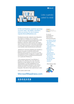 MicrosoftReadiness.com