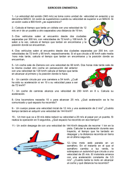 EJERCICIOS CINEM&Aacute;TICA
