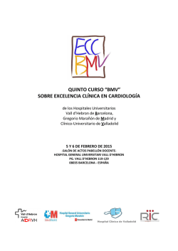 Descargar - Sociedad Espa&ntilde;ola de Cardiolog&iacute;a