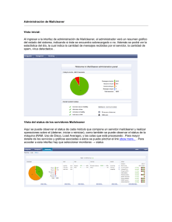 Administraci&oacute;n de Mailcleaner