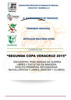 &ldquo;SEGUNDA COPA VERACRUZ 2015&rdquo;