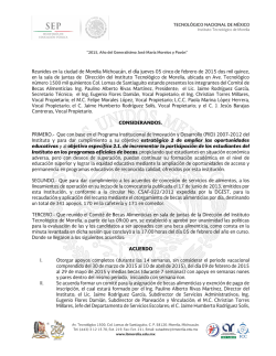 resultados beca alimenticia enero - junio 2015