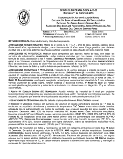 SESI&Oacute;N CLINICOPATOL&Oacute;GICA A-13-22 Mi&eacute;rcoles 11 de febrero de