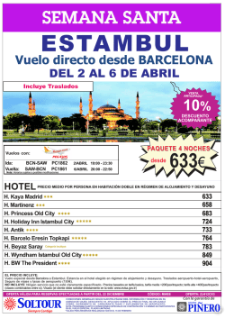 zj412cx3 semana santa estambul desde bcn