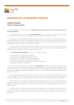 AGENTES DE LA HACIENDA P&Uacute;BLICA