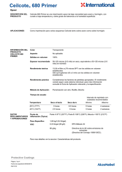 Ceilcote&reg; 680 Primer - Protective Coatings