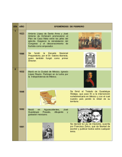 Efem&eacute;rides La Secretaria de Educaci&oacute;n P&uacute;blica en el D.F