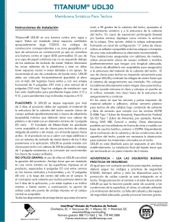 Instrucciones de instalaci&oacute;n