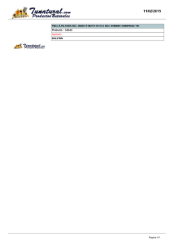 TBS.LA PILDORA DEL AMOR &Oacute; MUITO XO C/4 .SEA HOMBRE