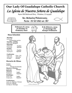 La Iglesia de Nuestra Se&ntilde;ora de Guadalupe