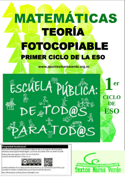 Teoria Fotocopiable - Apuntes Marea Verde