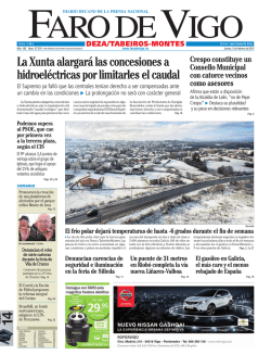 La Xunta alargar&aacute; las concesiones a hidroel&eacute;ctricas