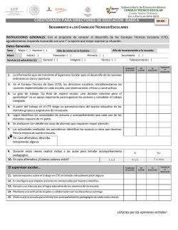 CUESTIONARIO PARA DIRECTORES DE EDUCACI&Oacute;N B&Aacute;SICA