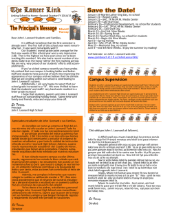 Campus Supervision - the School District of Palm Beach County