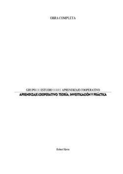 Cap&iacute;tulo 1 Introducci&oacute;n al aprendizaje cooperativo