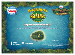 Original Mapa Ruta Pelatano A4