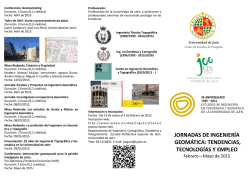 - Departamento de Ingenier&iacute;a Cartogr&aacute;fica, Geod&eacute;sica