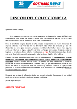 RINCON DEL COLECCIONISTA