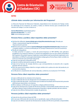 Programa de Recuperaci&oacute;n Productiva