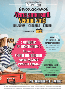 VERANO 2015 - viajes male