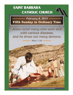 SAINT BARBARA - St. Barbara Catholic Church