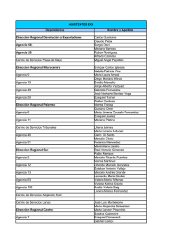 ASISTENTES DGI Dependencia Nombre y Apellido
