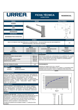 Descarga Ficha T&eacute;cnica
