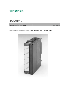 SIWAREX U - Siemens Industry Online Support