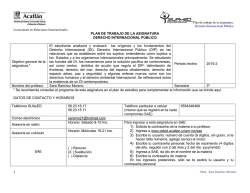 Derecho Internacional P&uacute;blico - SUAyED