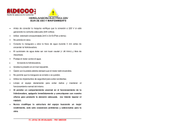 hidrolavadora electrica 220v guia de uso y mantenimiento