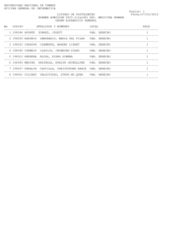 UNIVERSIDAD NACIONAL DE TUMBES OFICINA GENERAL DE