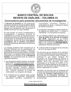 055 revista analisis23 LA RAZON