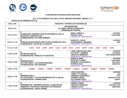 Programa Completo - Asociaci&oacute;n Farmac&eacute;utica Mexicana A.C.