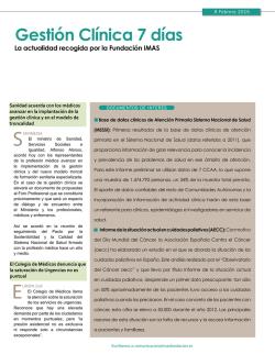 Gesti&oacute;n Cl&iacute;nica 7 d&iacute;as