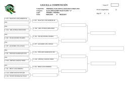 Sorteo Primera Fase Zonal de Badajoz JUDEX 2015