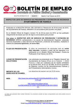 AYUNTAMIENTO DE HUESCA