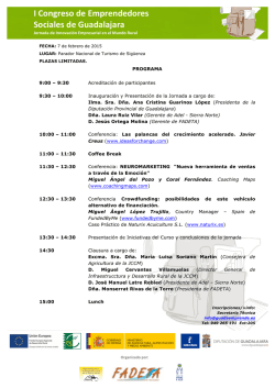 I Congreso de Emprendedores Sociales de Guadalajara