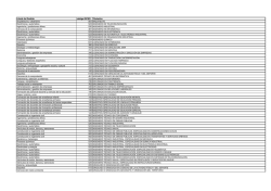 C&oacute;digos ISCED de las titulaciones de la ULPGC
