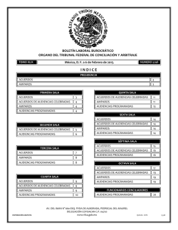 6 - Tribunal Federal de Conciliaci&oacute;n y Arbitraje