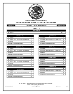 5 - Tribunal Federal de Conciliaci&oacute;n y Arbitraje