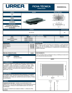 Descarga Ficha T&eacute;cnica