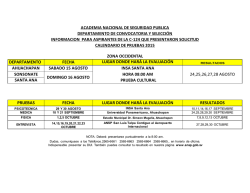 ACADEMIA NACIONAL DE SEGURIDAD PUBLICA