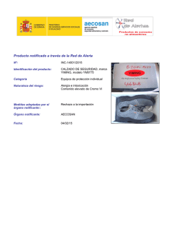 calzado de seguridad, marca yiming, modelo ym9775