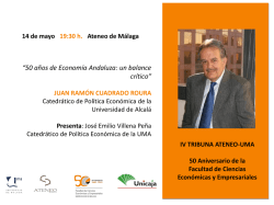 M&aacute;s informaci&oacute;n - Universidad de M&aacute;laga