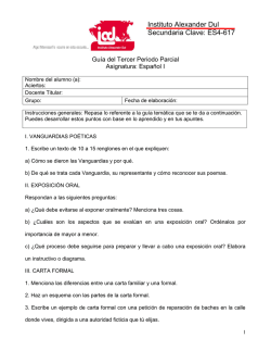 Instituto Alexander Dul Secundaria Clave: ES4-617