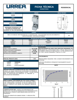 Descarga Ficha T&eacute;cnica