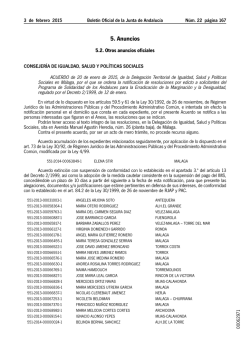 5. Anuncios - Junta de Andaluc&iacute;a