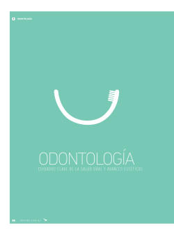 ODONTOLOG&Iacute;A