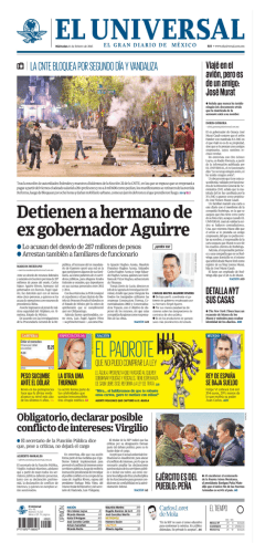 El Universal, el peri&oacute;di...noticias y clasificados